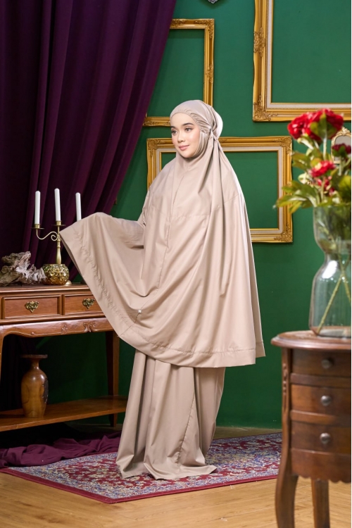 Telekung Layla Nude